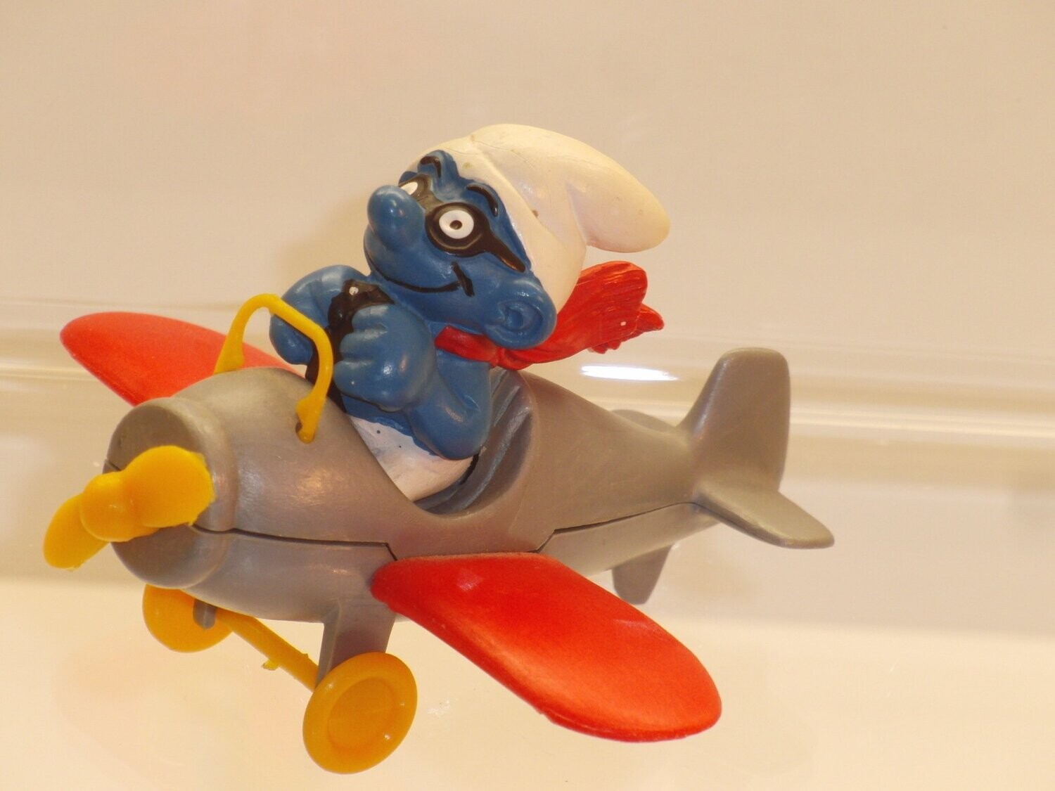 Schlumpf im Flugzeug 4.0222