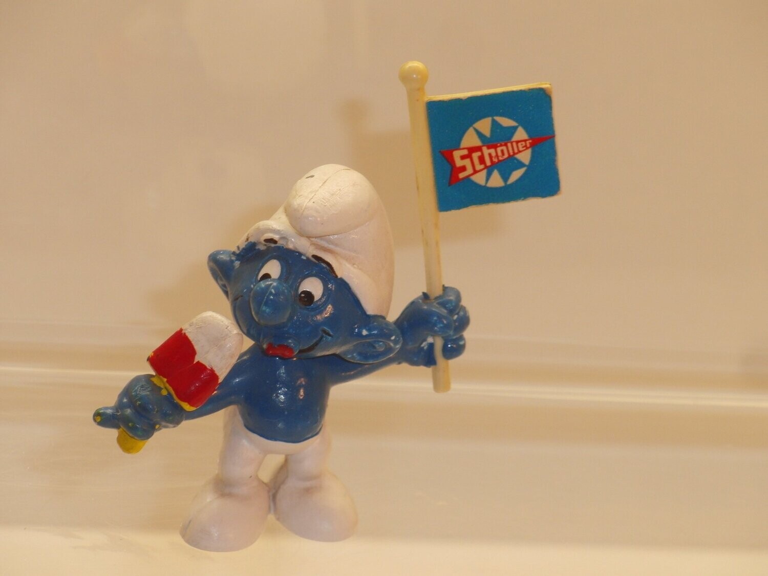 Werbeschlumpf Schöller Eisschlumpf