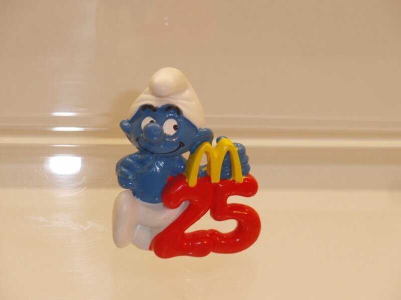 Mc Donald's 1996: Jubiläumsschlumpf Mc Donald's 1996: Jubiläumsschlumpf