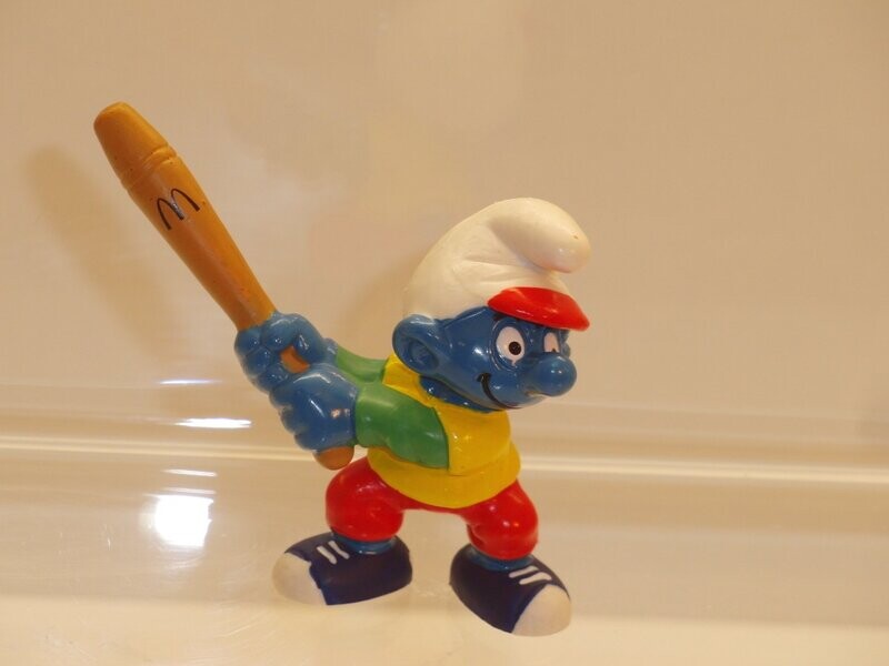 Mc Donald's 1998: Baseballschlumpf Mc Donald's 1998: Baseballschlumpf