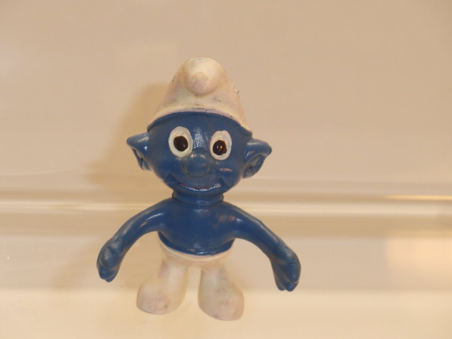 Schlumpf Blau/Weiß groß
