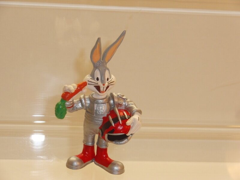 Bugs Bunny & Co.: Bully/Bullyland 1999: Bugs Bunny als Rennfahrer Bugs Bunny & Co.: Bully/Bullyland 1999: Bugs Bunny als Rennfahrer