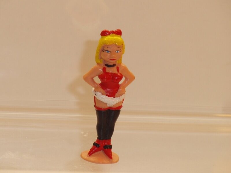 Lucky Luke: Schleich 1984: Bardame Daisy Lucky Luke: Schleich 1984: Bardame Daisy