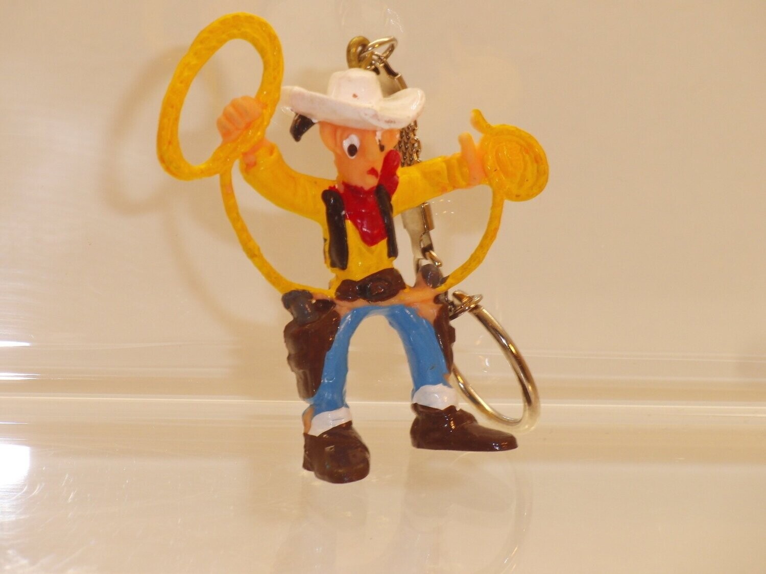 Lucky Luke: Comansi: Lucky Luke mit Lasso (Schlüsselanhänger)