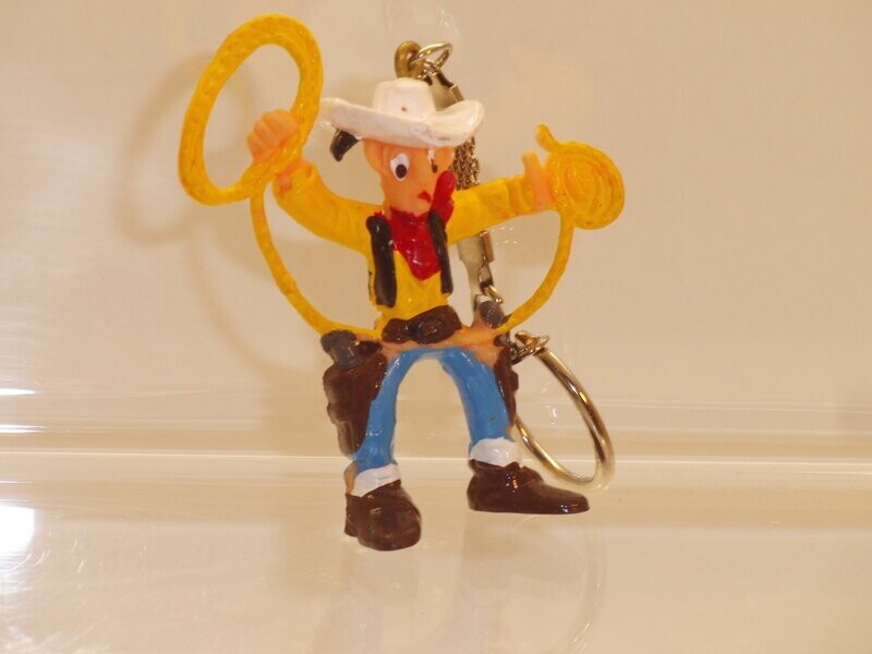 Lucky Luke: Comansi: Lucky Luke mit Lasso (Schlüsselanhänger) Lucky Luke: Comansi: Lucky Luke mit Lasso (Schlüsselanhänger)