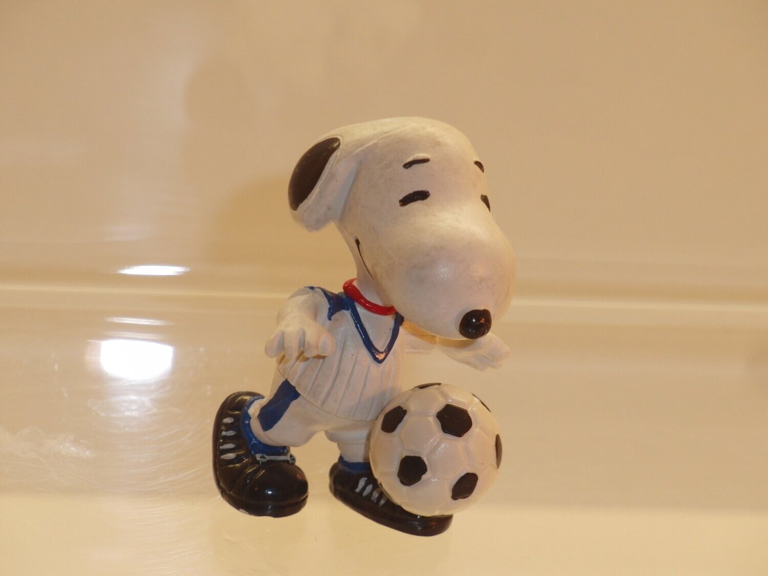 Snoopy/Peanuts: Comic Spain 1990: Snoopy als Fußballer; Hemd weiß