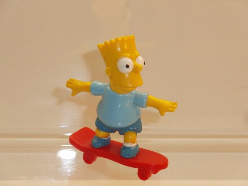 The Simpsons: Bully 1991: Bart auf Skateboard The Simpsons: Bully 1991: Bart auf Skateboard