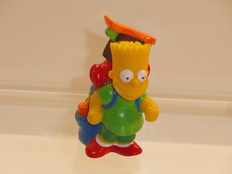 The Simpsons: Burger King 1990: Bart mit Rucksack The Simpsons: Burger King 1990: Bart mit Rucksack