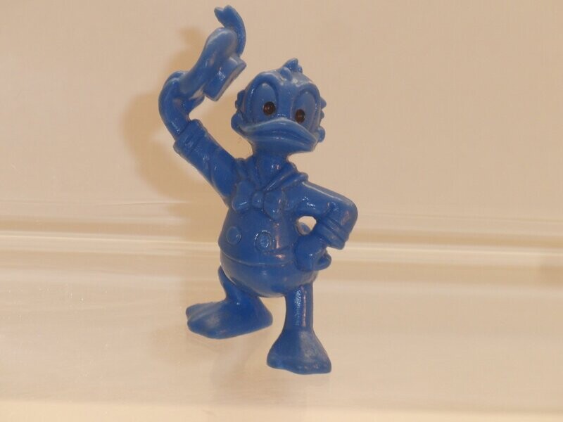 Disney Donald Duck: Bully 80er Jahre: Classic Donald grüßend blau Disney Donald Duck: Bully 80er Jahre: Classic Donald grüßend blau