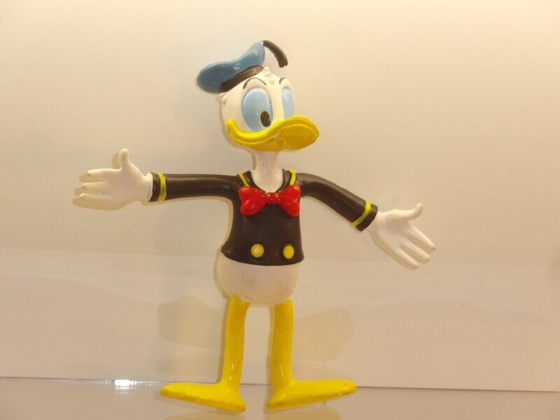 Disney Donald Duck:Comics Spain 1985: Donald als Biegefigur Disney Donald Duck:Comics Spain 1985: Donald als Biegefigur