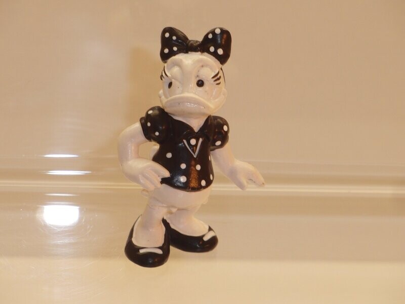 Disney Daisy Duck: Bully 80er Jahre: Classic Daisy schwarz/weiß Disney Daisy Duck: Bully 80er Jahre: Classic Daisy schwarz/weiß