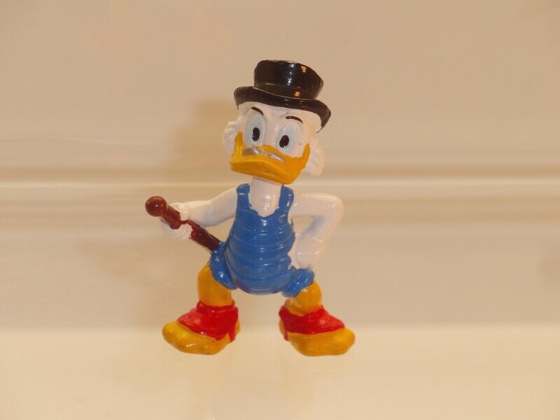 Disney Dagobert Duck: Bullyland: Dagobert Duck im blauen Badeanzug Disney Dagobert Duck: Bullyland: Dagobert Duck im blauen Badeanzug