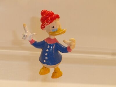 Disney: Heimo 60er Jahre: Oma Duck : Bluse blau, Haare rot