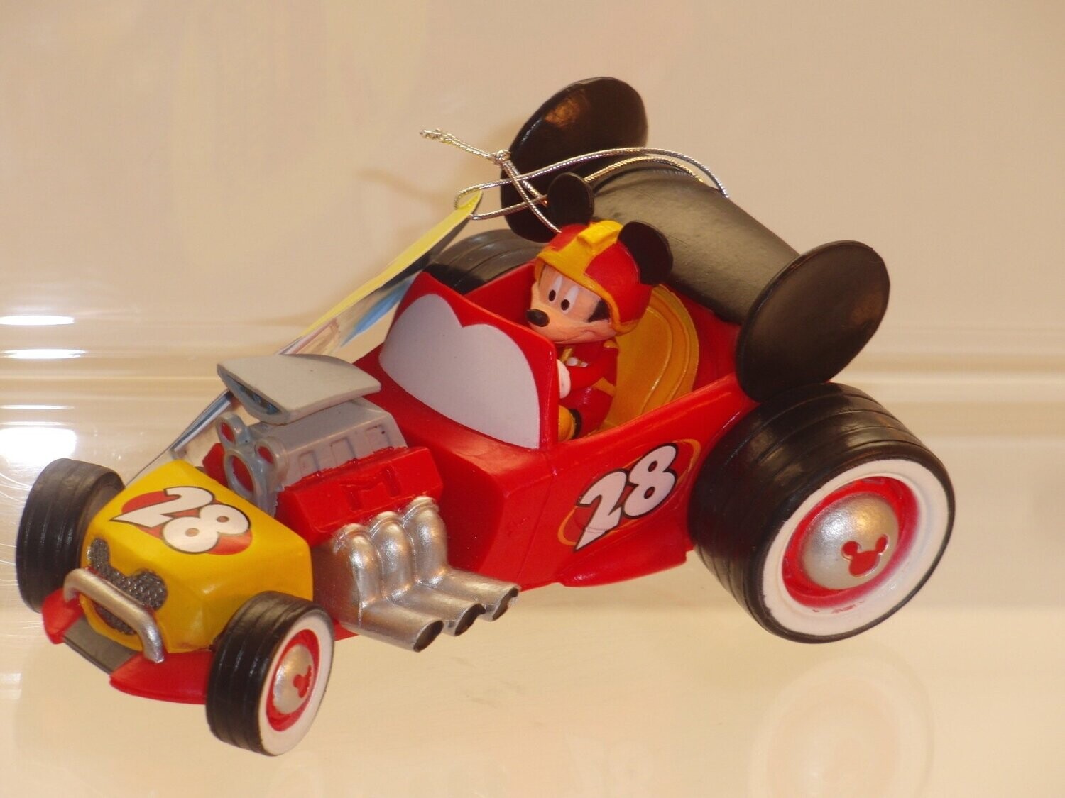 Disney: Micky Maus: Bullyland: Micky als Rennfahrer im Rennauto15459