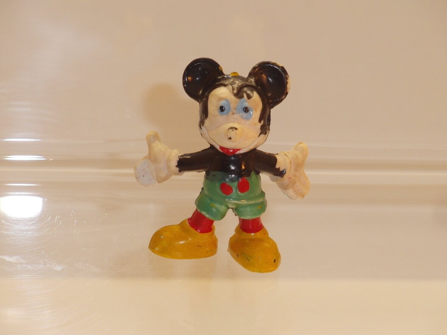 Disney: Micky Maus: Heimo 60er Jahre: Micky Arme ausgebreitet; Hose grün