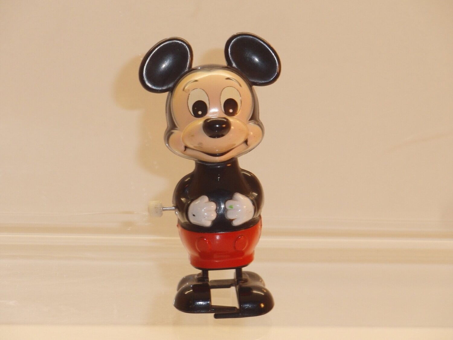 Disney: Micky Maus: Tomy 1979: Micky Maus Aufzugfigur