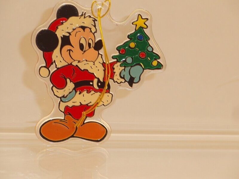 Disney: Micky Maus: The Brabo Group 90er Jahre: Weihnachten: Micky mit Weihnachtsbaum (Anhänger)