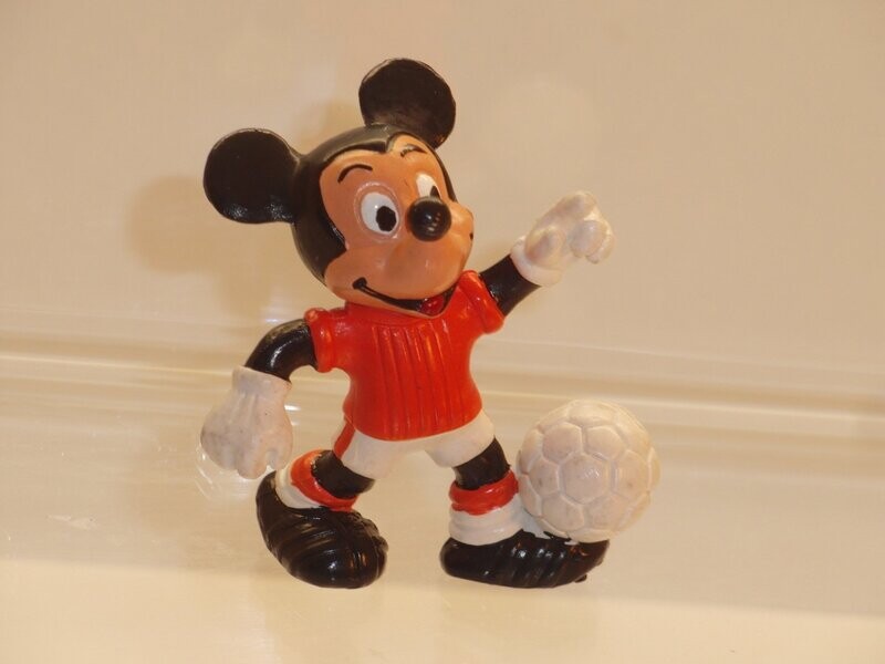 Disney: Micky Maus: Comics Spain 80er Jahre:  Micky als Fußballer, Trikot orange