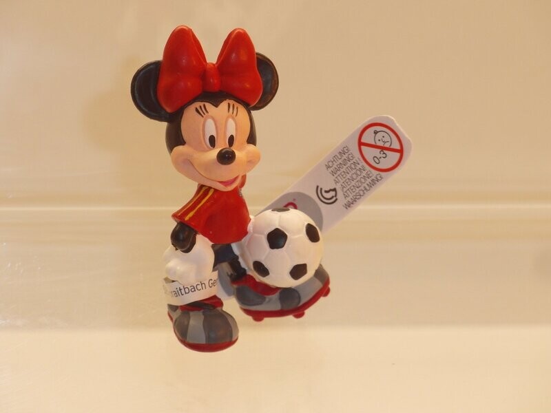Disney: Minnie Maus: Bullyland: Minnie als Fußballerin 156285 Disney: Minnie Maus: Bullyland: Minnie als Fußballerin 156285