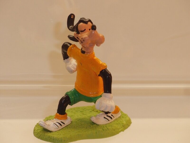 Disney: Sport-Goofy: Comics Spain 80er Jahre: Goofy als Geher, Hemd gelb Disney: Sport-Goofy: Comics Spain 80er Jahre: Goofy als Geher, Hemd gelb