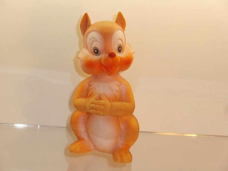 Disney's Chip & Chap (A-Hörnchen und B-Hörnchen): Hopf 60er/70er Jahre: Chip (Quietsch-Figur)