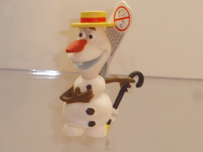 Disney's Frozen - Die Eiskönigin: Bullyland: Olaf mit Hut 12969 Disney's Frozen - Die Eiskönigin: Bullyland: Olaf mit Hut 12969