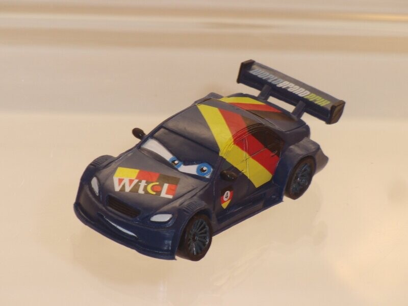 Disney's Cars: Bullyland: Sebastian Schnell 12784 Disney's Cars: Bullyland: Sebastian Schnell 12784