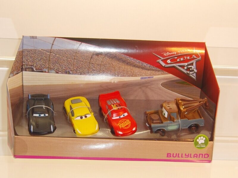 Disney's Cars: Bullyland: Cars 3 Set mit 4 Figuren in Verpackung 12167 Disney's Cars: Bullyland: Cars 3 Set mit 4 Figuren in Verpackung 12167