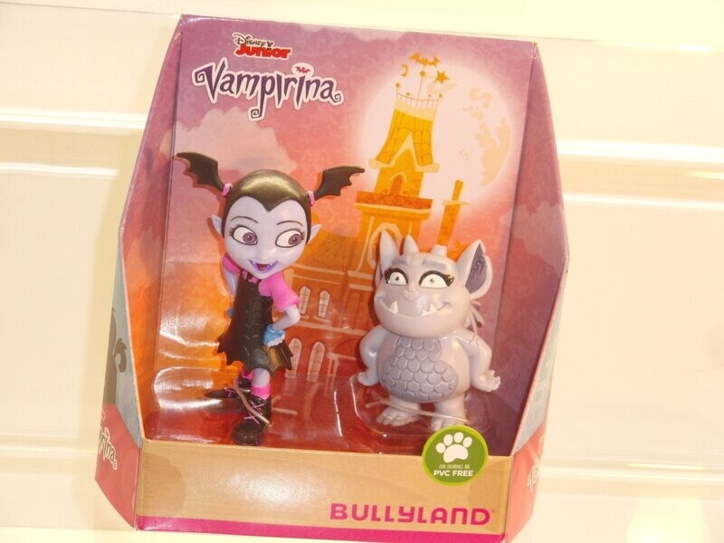 Disney's Vampirina: Bullyland: Set mit 2 Figuren in Verpackung 13121                ( Vampirina und Gregoria)