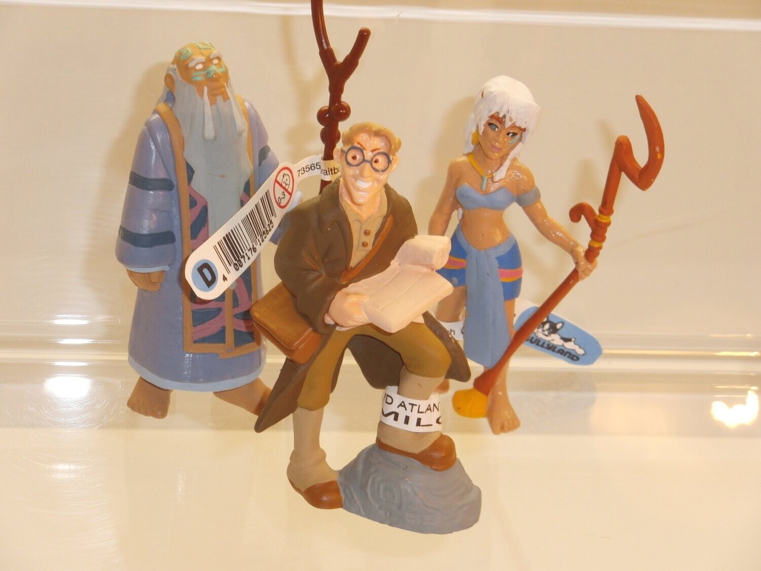 Disney's Atlantis: Bullyland: kompletter Satz mit 3 Figuren