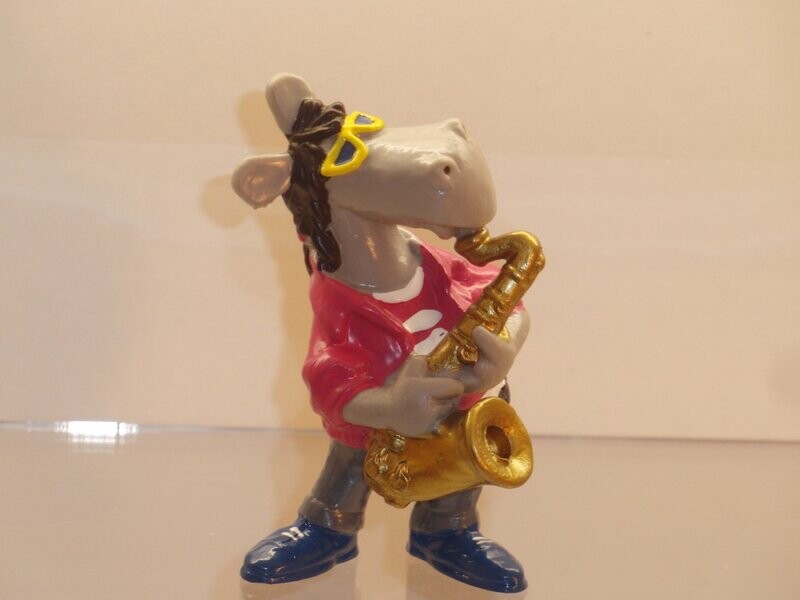 Äffle & Pferdle: Pferdle mit Saxophon Äffle & Pferdle: Pferdle mit Saxophon