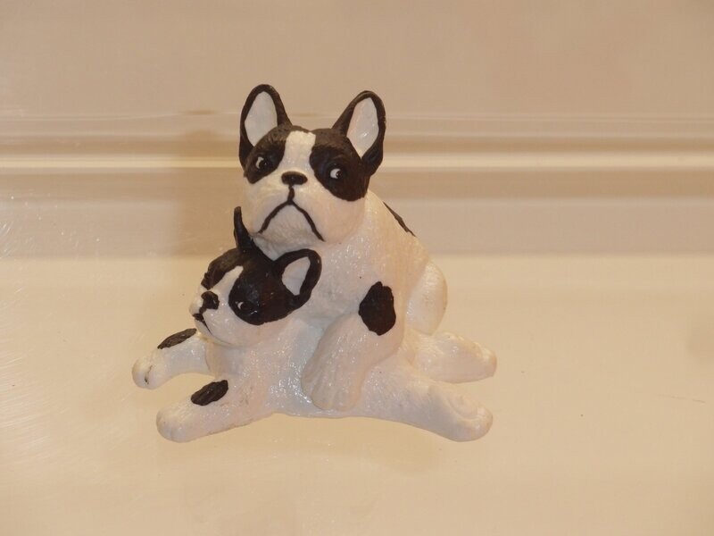 Bully Hund: Bullyland: Bully mit Junior Bully Hund: Bullyland: Bully mit Junior