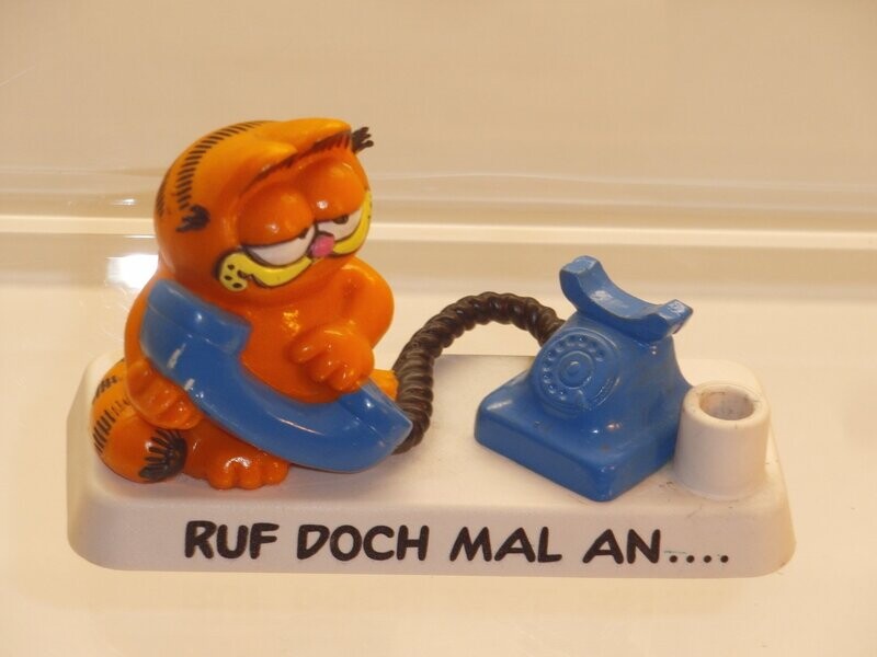 Garfield: Bully: Garfield Set Stifthalter: Ruf doch mal an Garfield: Bully: Garfield Set Stifthalter: Ruf doch mal an