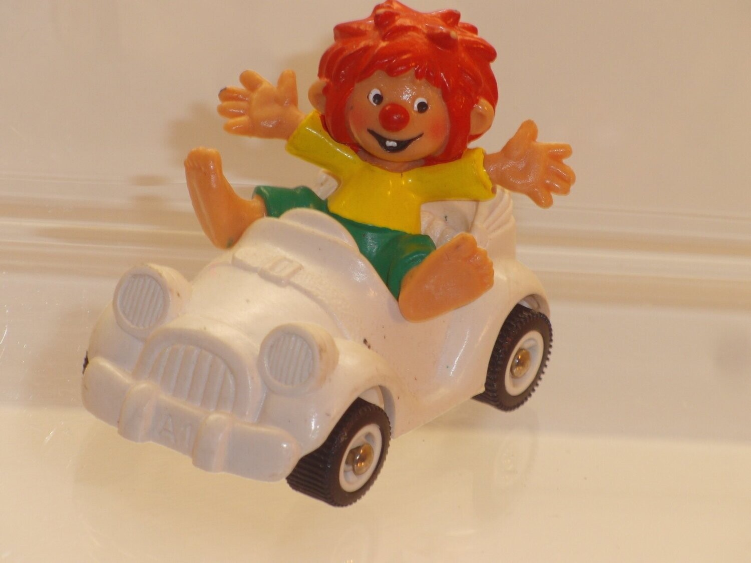 Pumuckl: Bully 1984: Pumuckl im Auto (weiß)