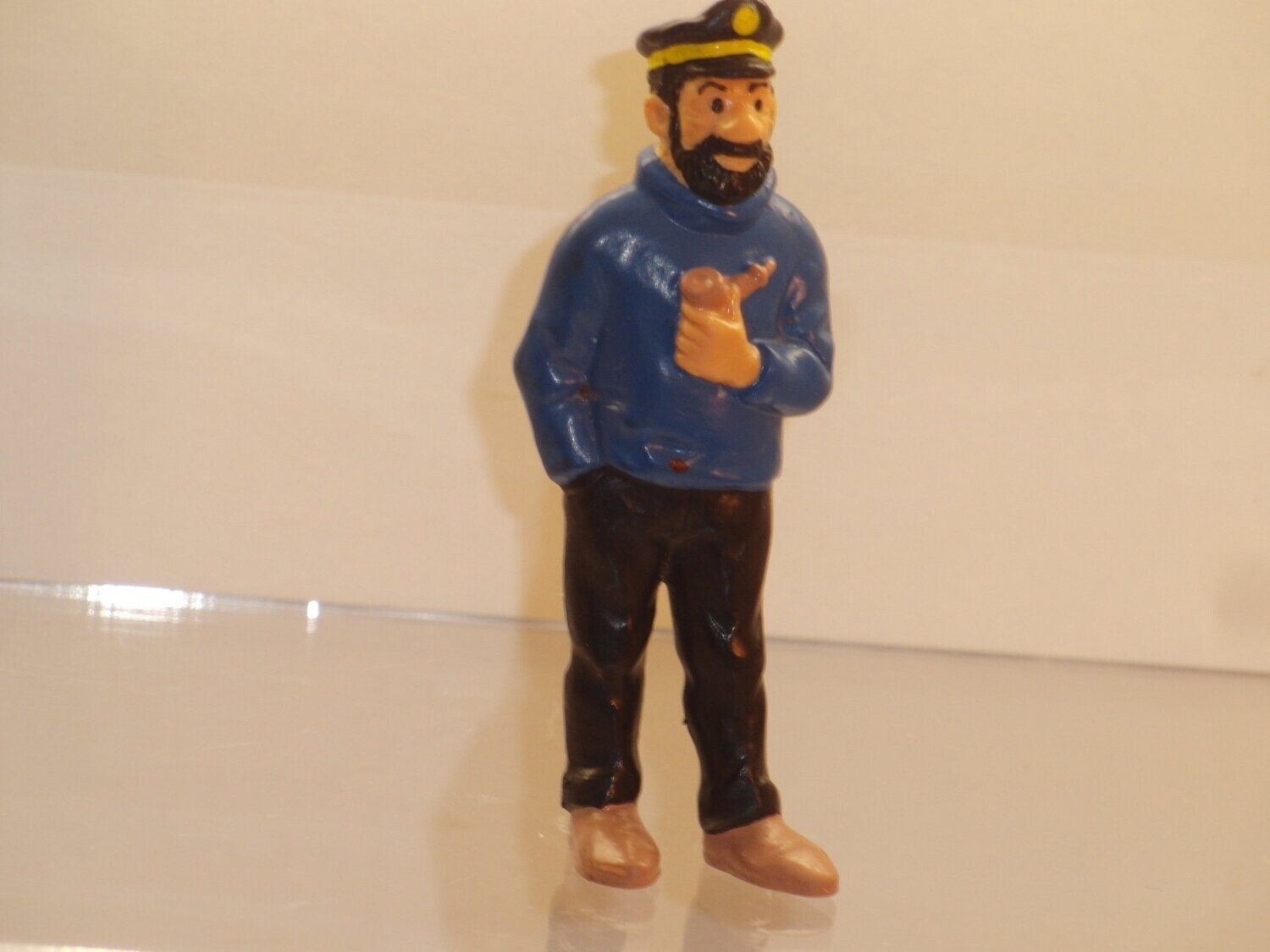 Tim und Struppi: Bully/Bullyland 1990: Käpt'n Haddock (Weichplastik)