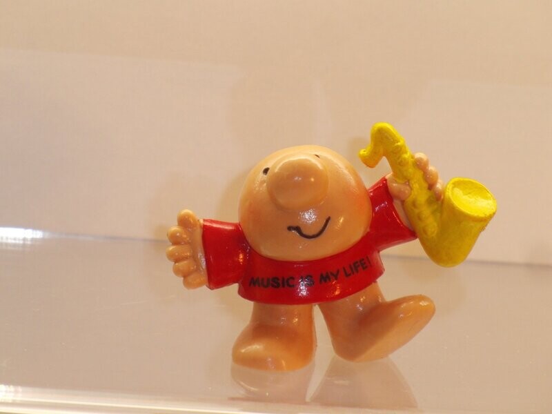 Ziggy: Bully 80er Jahre: Ziggy mit Saxophon Ziggy: Bully 80er Jahre: Ziggy mit Saxophon