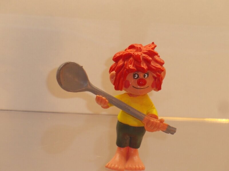 Pumuckl: Heimo 80er Jahre: Pumuckl mit Löffel Pumuckl: Heimo 80er Jahre: Pumuckl mit Löffel
