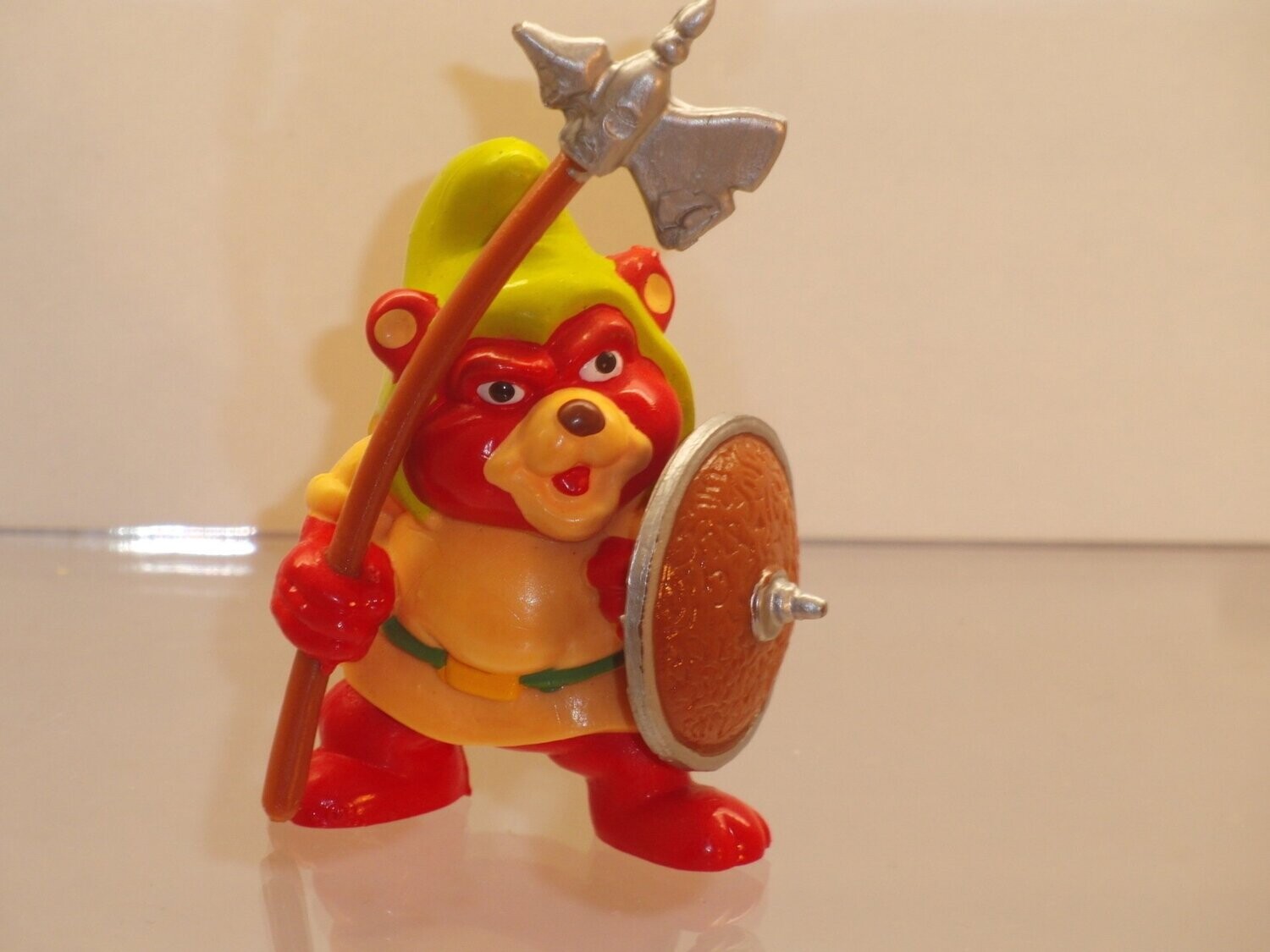 Disney Gummibärenbande: Schleich (Applause) 1991: Gruffy mit Schild und Lanze