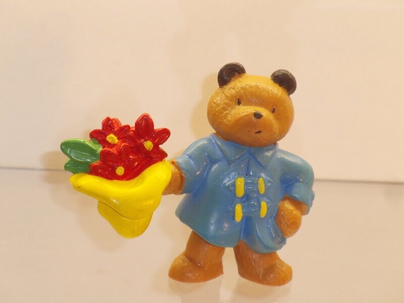 Paddington Bär: Schleich 1990: Paddington mit Hut und Blumen Paddington Bär: Schleich 1990: Paddington mit Hut und Blumen