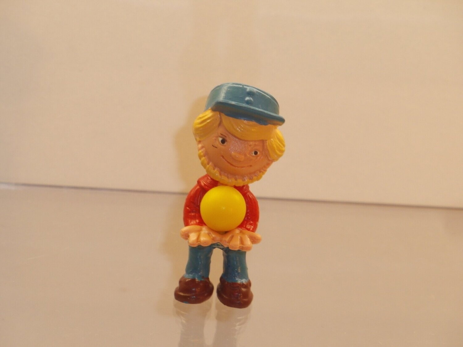 Sandmännchen: Schleich 1984: Sandmännchen mit gelbem Ball