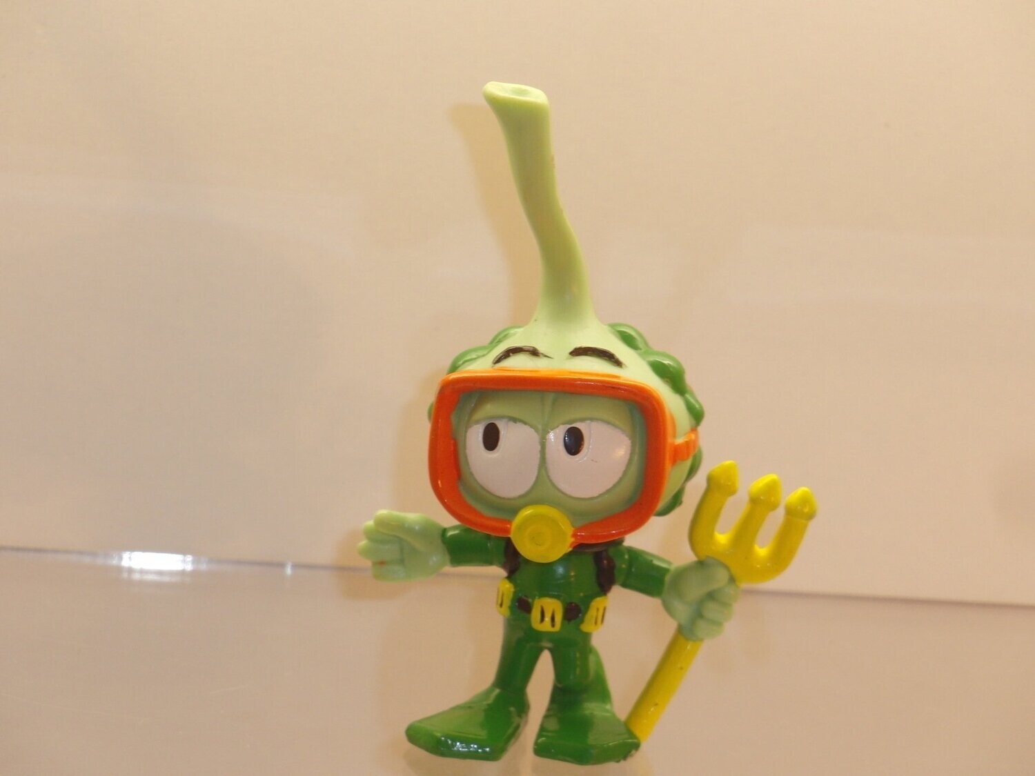 Schnorchels: Schleich 1983: Grüner Schnorchel mit Dreizack