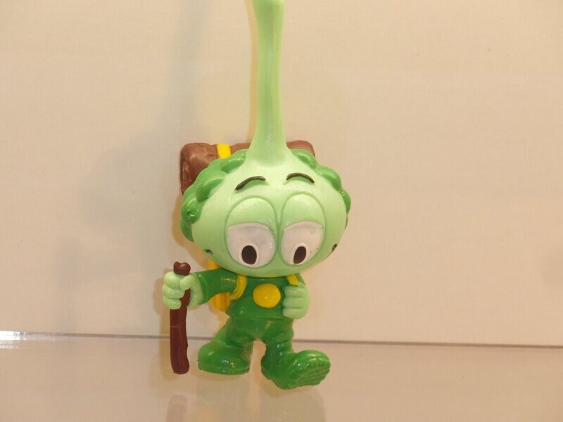 Schnorchels: Schleich 1983: Grüner Schnorchel mit Rucksack Schnorchels: Schleich 1983: Grüner Schnorchel mit Rucksack