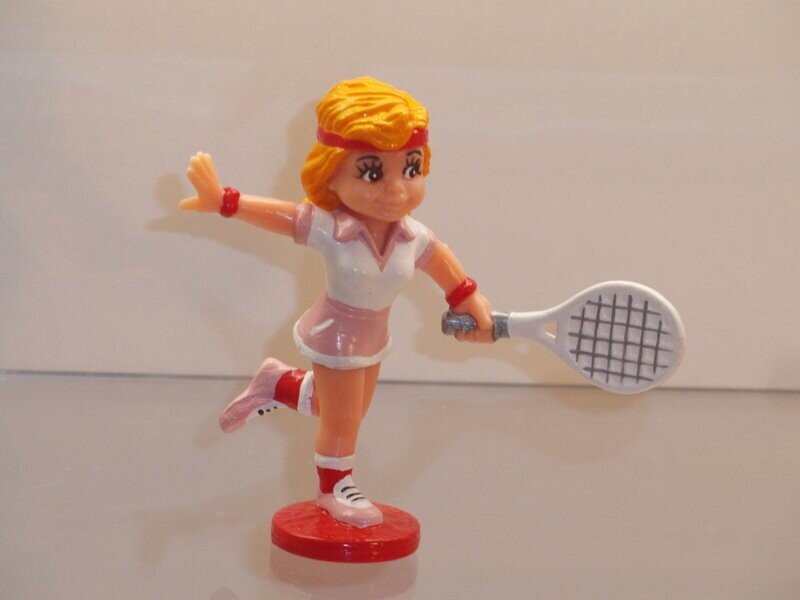 Sport Billy: Schleich 1985: Lilly als Tennisspielerin Sport Billy: Schleich 1985: Lilly als Tennisspielerin