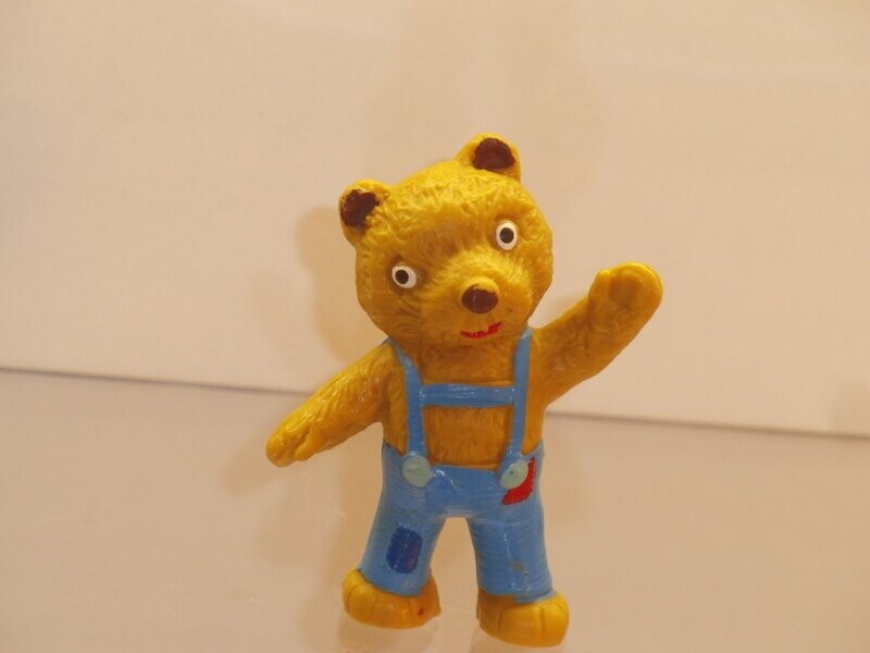 Kuschelbären: Schleich 1984: Bär winkend mit heller Hose Kuschelbären: Schleich 1984: Bär winkend mit heller Hose