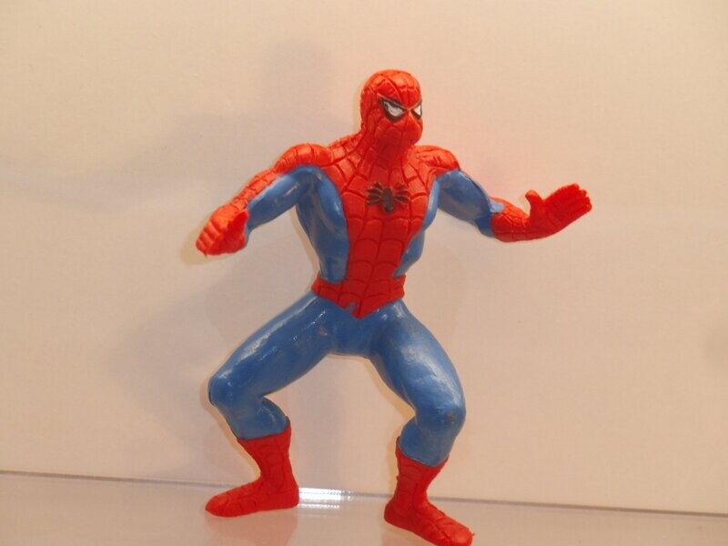 Marvel Superhelden: Comics Spain 80er/90er Jahre: Spiderman stehend Marvel Superhelden: Comics Spain 80er/90er Jahre: Spiderman stehend