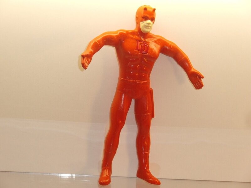 Marvel Superhelden: Just Toys 1990: Daredevil als Biegefigur Marvel Superhelden: Just Toys 1990: Daredevil als Biegefigur