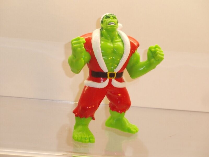 Marvel Superhelden: 1990: Hulk als Weihnachtsmann Marvel Superhelden: 1990: Hulk als Weihnachtsmann