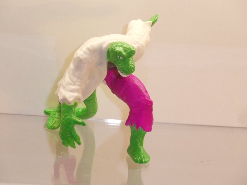 Marvel Superhelden: 1991: Spiderman: Lizard Marvel Superhelden: 1991: Spiderman: Lizard