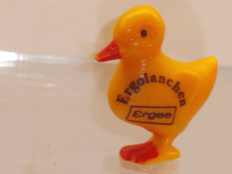 Werbefiguren: Ergee 70er/80er Jahre: Ergolanchen Ente Werbefiguren: Ergee 70er/80er Jahre: Ergolanchen Ente