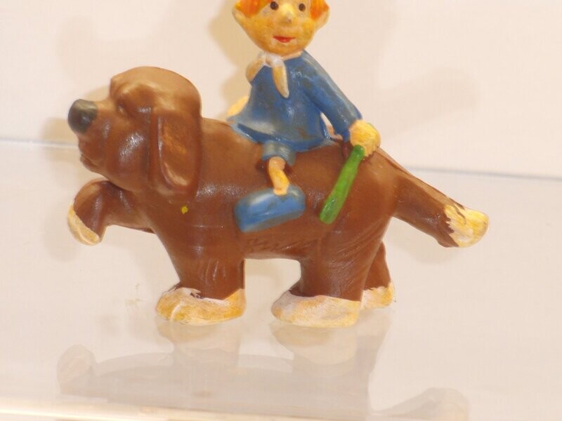 Werbefiguren: Sparkasse 80er Jahre: KNAX: Dodo mit Nero (Hartplastik)
